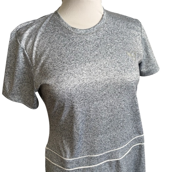 Gray Short Sleeve Dress - Picture 2 of 6